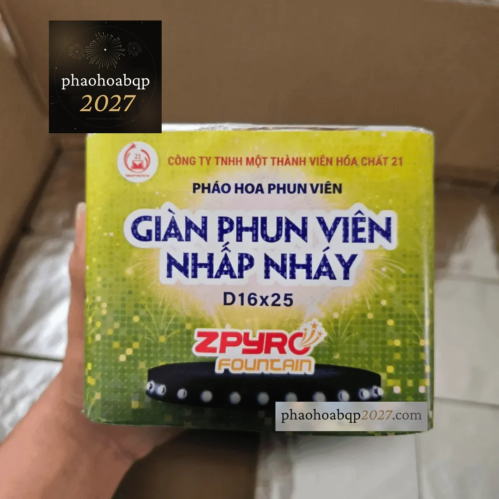 Giàn phun viên nhấp nháy – ảnh 4